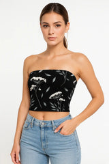 Graphite Gardenia Tube Top