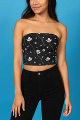 Ink Iris Tube Top