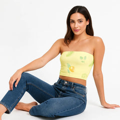Sunshine Marigold Tube Top