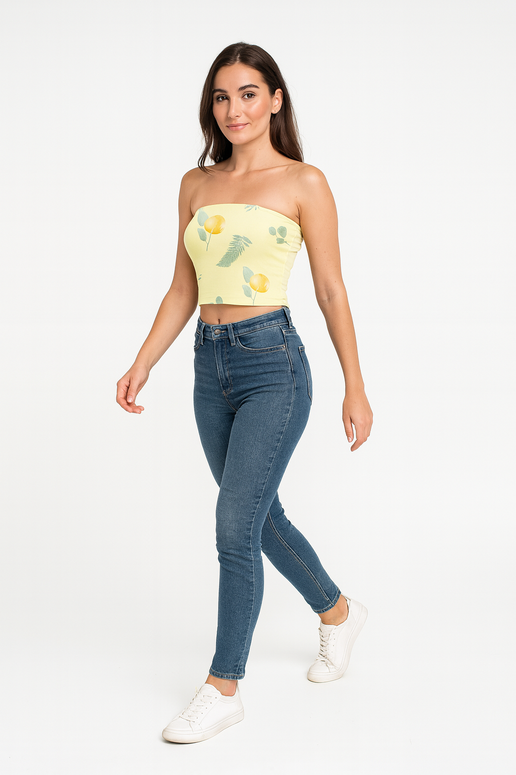 Sunshine Marigold Tube Top
