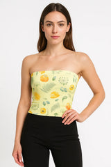 Daffodil Glow Tube Top