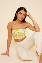 Daffodil Glow Tube Top