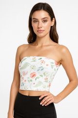 Crystal Calla Tube Top