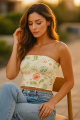 Crystal Calla Tube Top