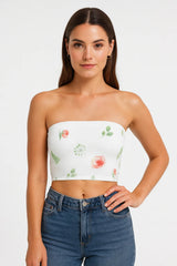Vanilla Vine Tube Top