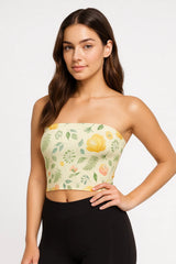 Goldenrod Bloom Tube Top
