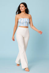 Lagoon Lotus Tube Top