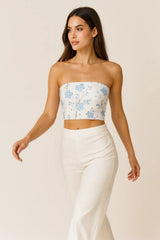 Diamond Daisy Tube Top