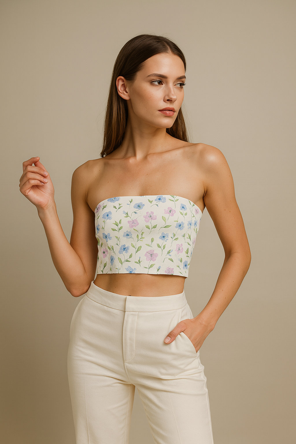 Calla cloud Tube Top