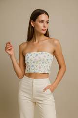 Calla cloud Tube Top