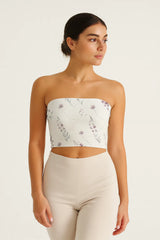 Gossamer Gardenia Tube Top