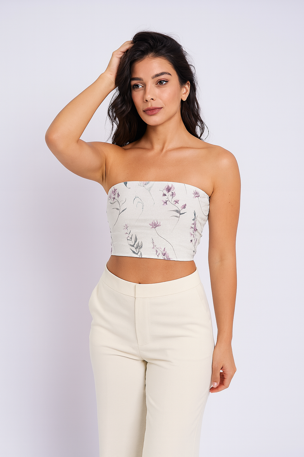 Gossamer Gardenia Tube Top
