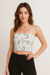 Alabaster Anemone Tube Top
