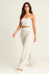Alabaster Anemone Tube Top