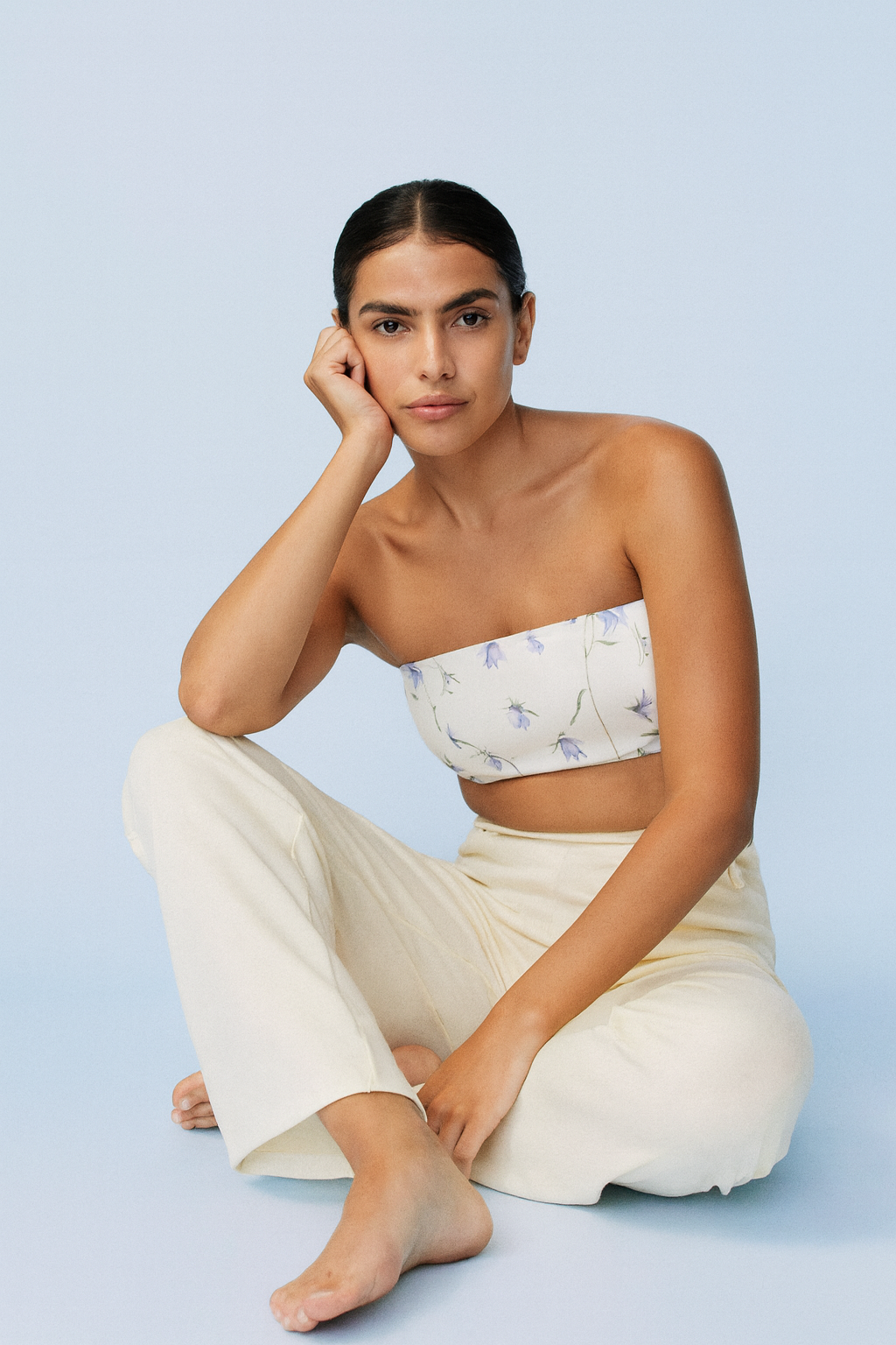 Misty Magnolia Tube Top