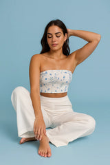 Glacier Gladiolus Tube Top