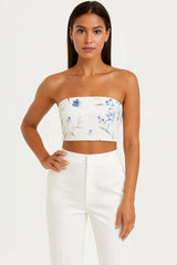 Glacier Gladiolus Tube Top