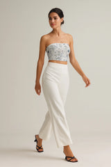 Pearl Poppy Tube Top