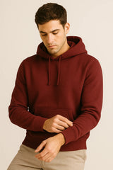 Maroon Depth Hoodie