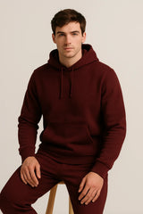 Maroon Depth Hoodie