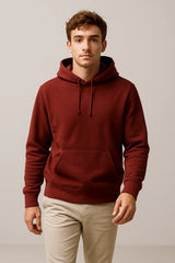Maroon Depth Hoodie