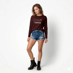 maroon Heiress T-shirt