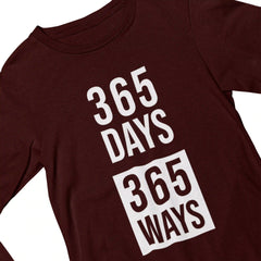 Burgundy Year T-shirt