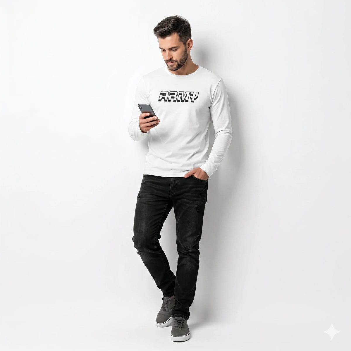 white Cadet T-shirt