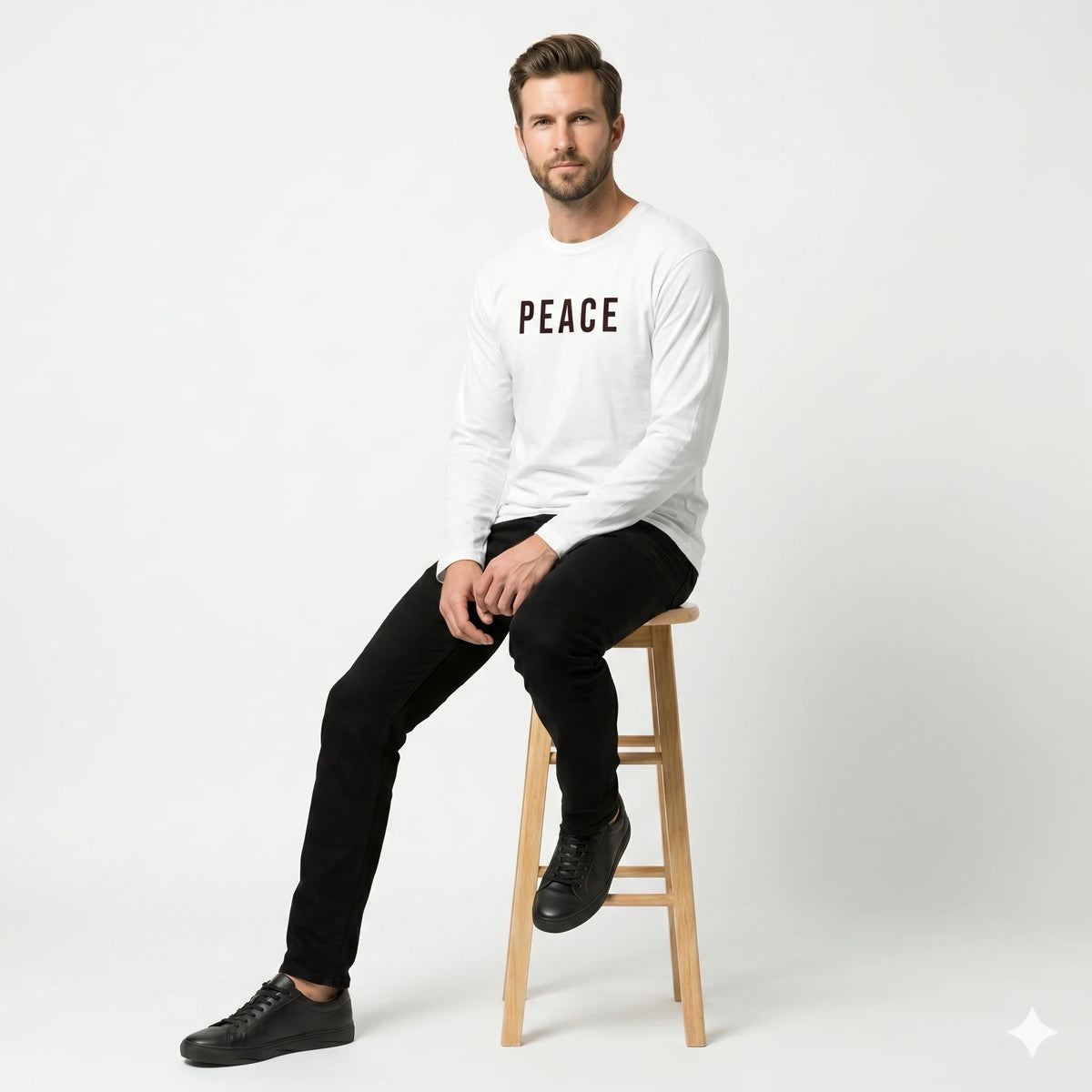 white Calm T-shirt