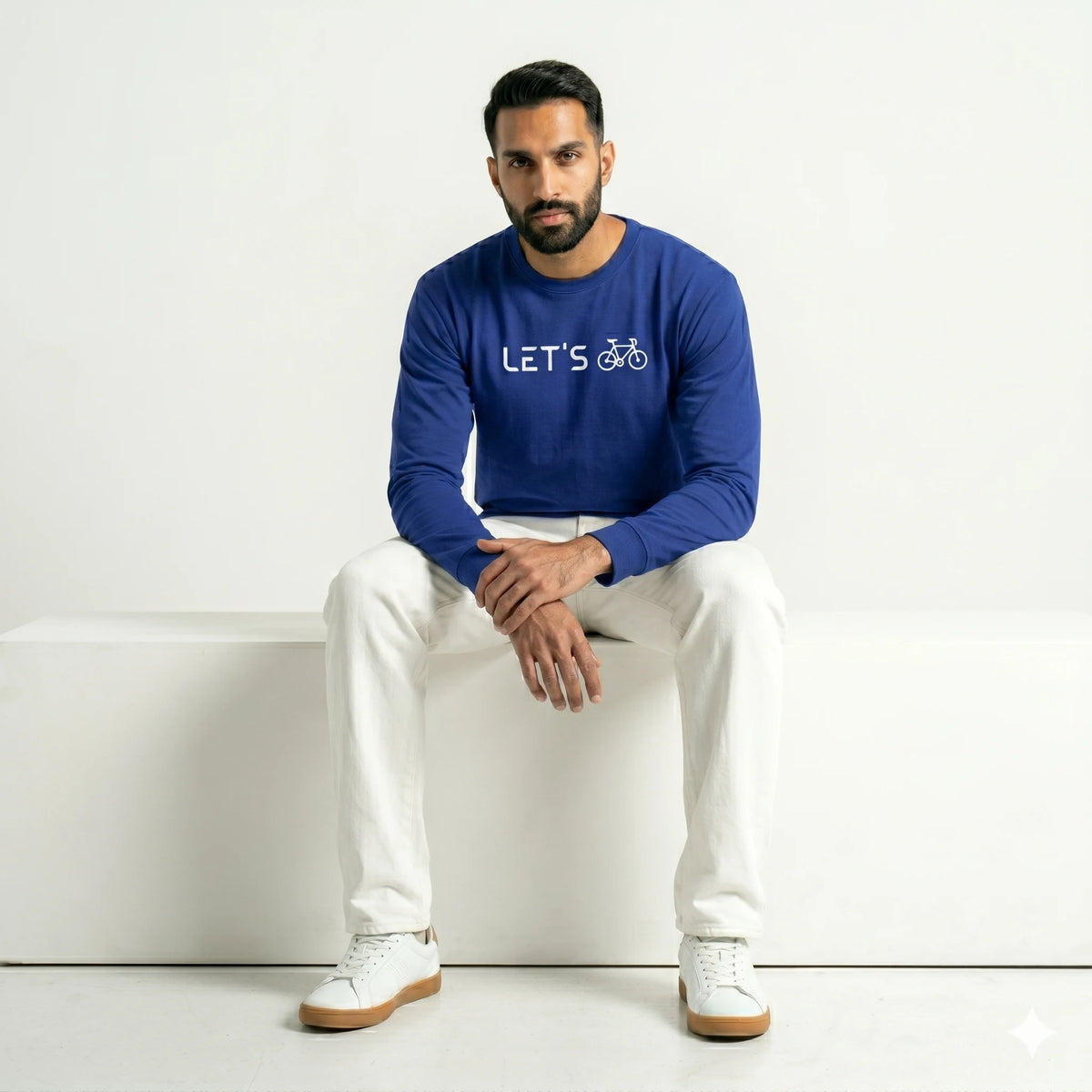 royal-blue Velocity T-shirt