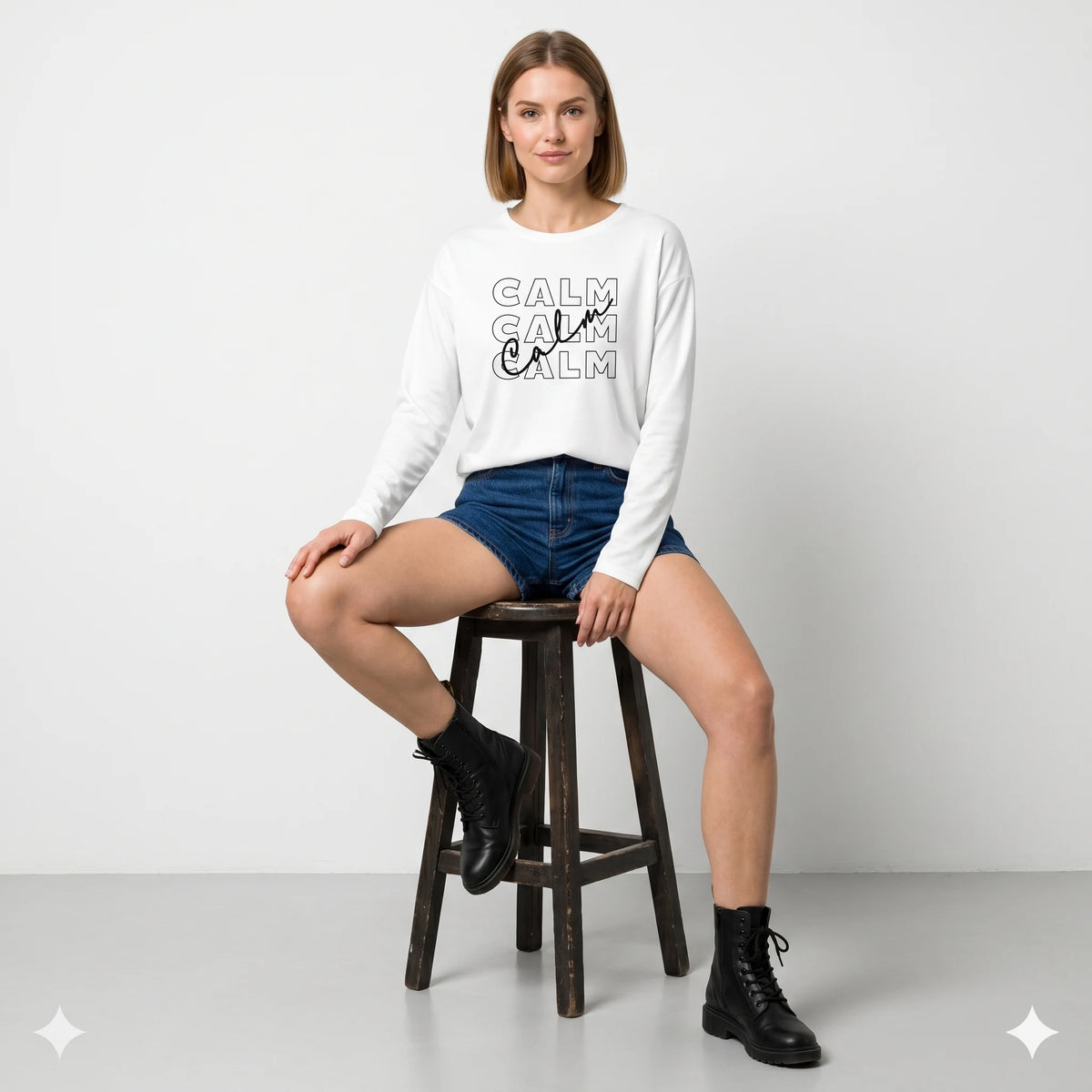 white Zen T-shirt