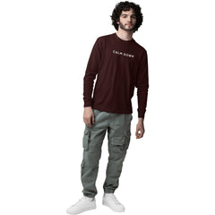 Burgundy Ease T-shirt