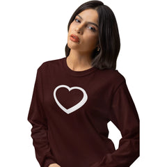 Burgundy Pulse T-shirt